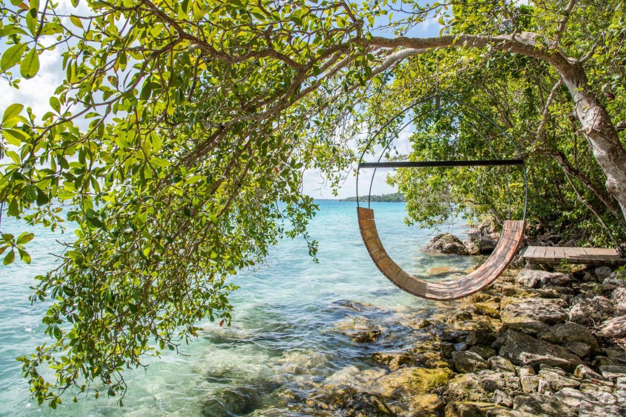 Azul Nomeolvides Bacalar - Guests Only Villa Exteriör bild