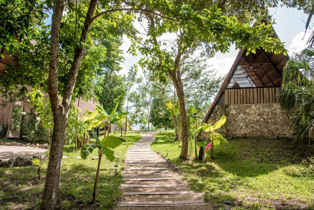 Azul Nomeolvides Bacalar - Guests Only Villa Exteriör bild