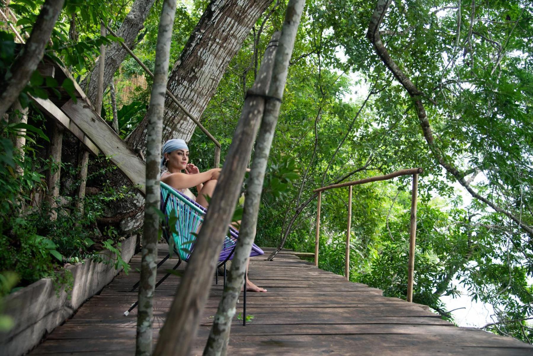 Azul Nomeolvides Bacalar - Guests Only Villa Exteriör bild