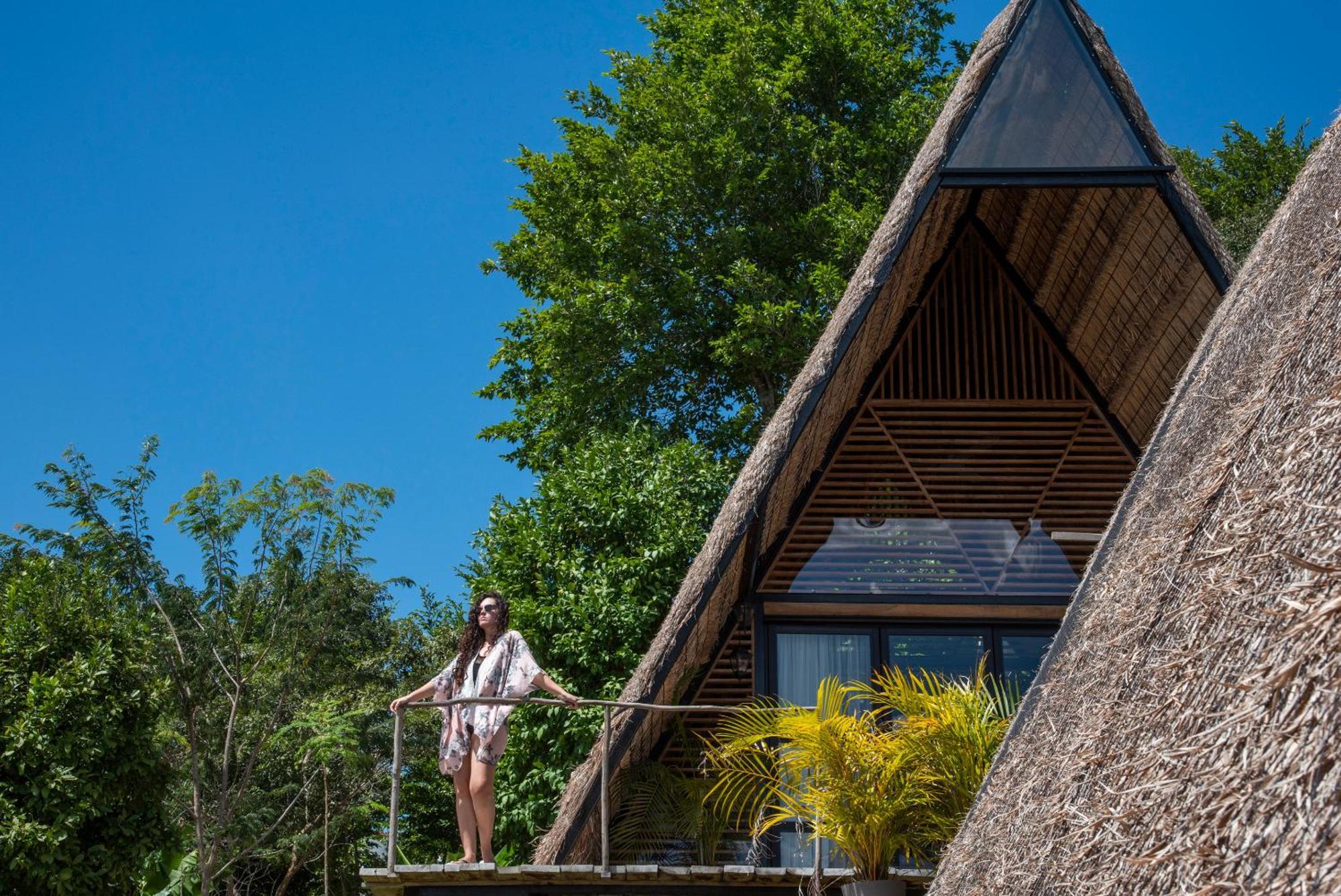Azul Nomeolvides Bacalar - Guests Only Villa Exteriör bild