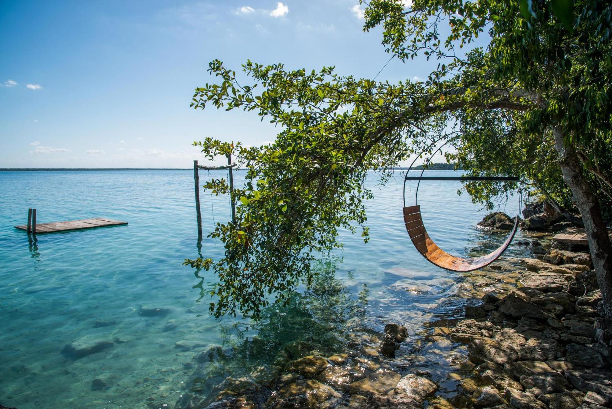 Azul Nomeolvides Bacalar - Guests Only Villa Exteriör bild